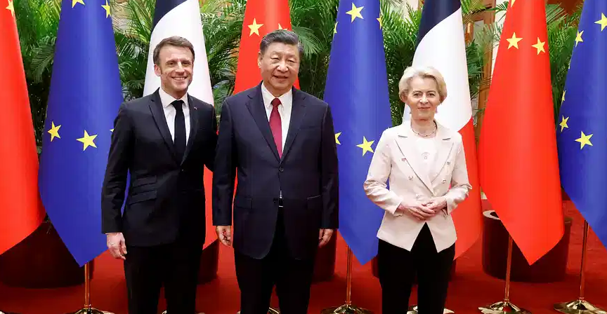 China's Arming of Russia Would Significantly Harm Relationship with EU, von der Leyen Warns in Brussels Speech