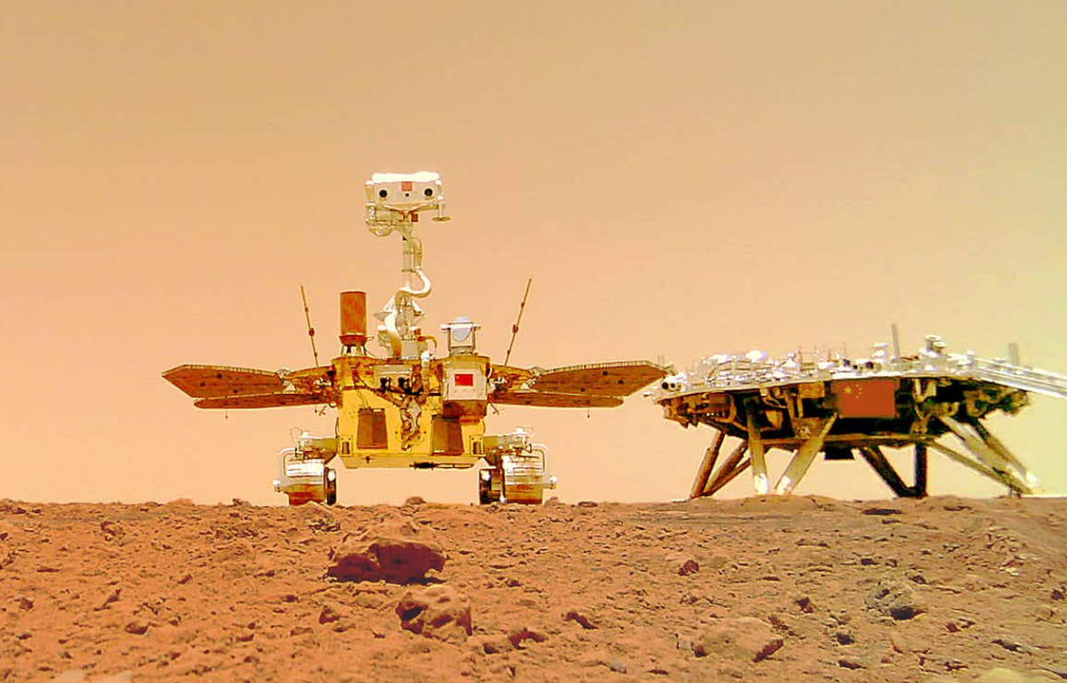 China's Ambitious Mars Exploration Program Suffers Setback as Zhurong Rover Goes into Hibernation