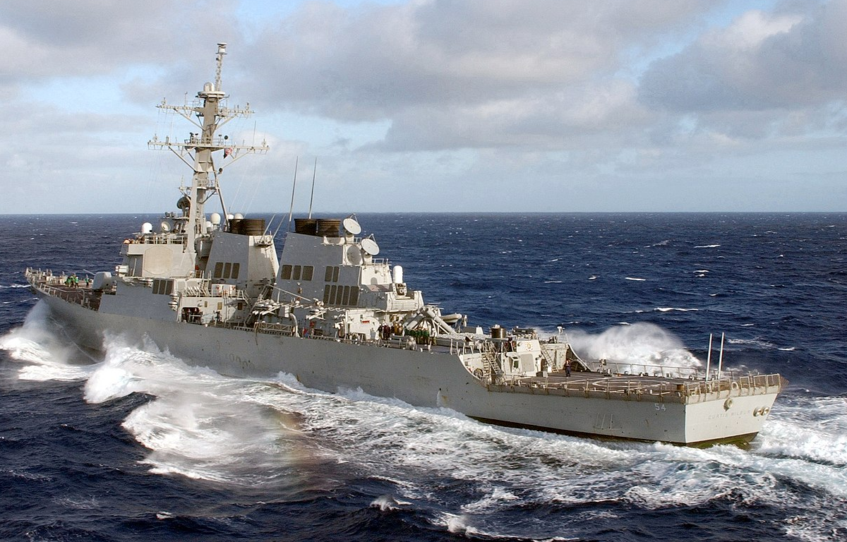 US warship cruises near China outpost in West Philippine Sea