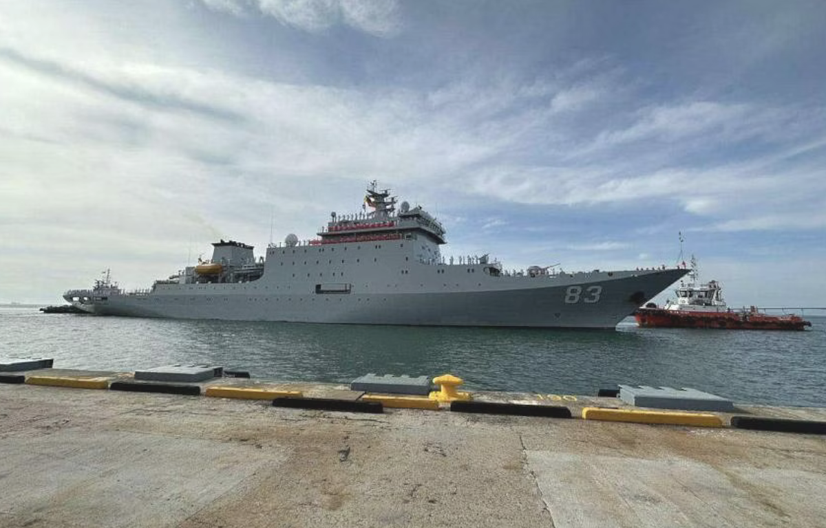 Chinese Naval Ship Embarks on 'Friendly' Tour to the Philippines, Igniting Regional Intrigue