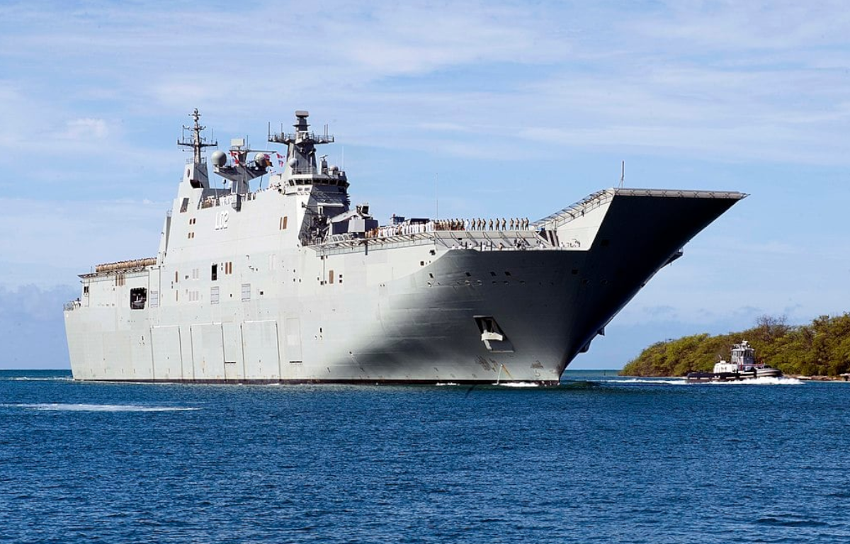 Australia’s Biggest Ship Deployed in Philippine Drills