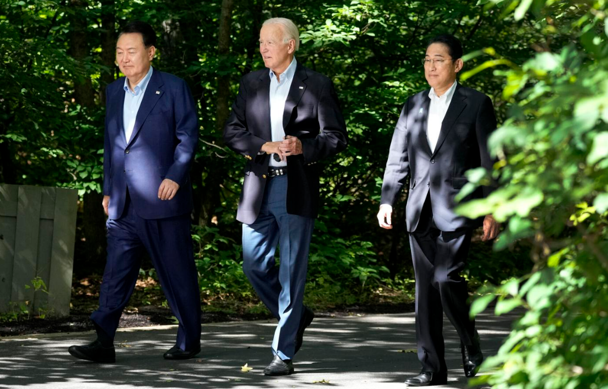 US, Japan, and South Korea Close Ranks Against China