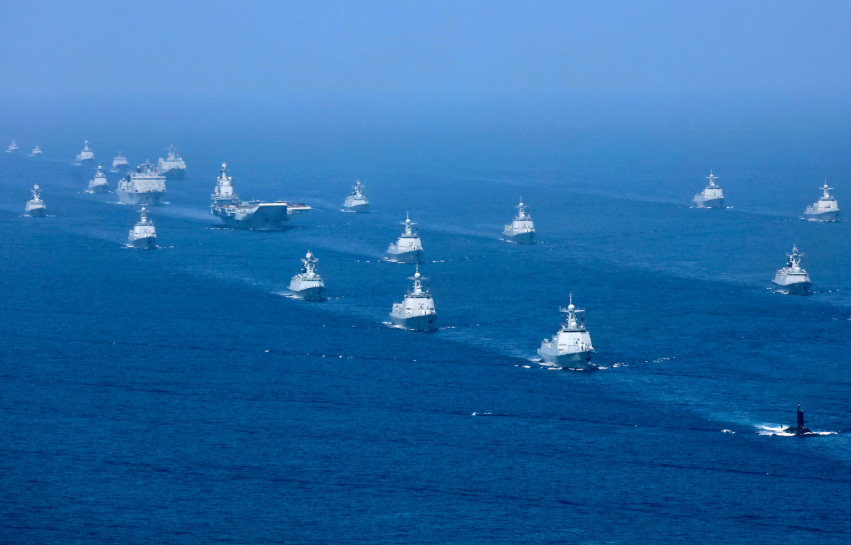 China Conducts Military Drills in South China Sea
