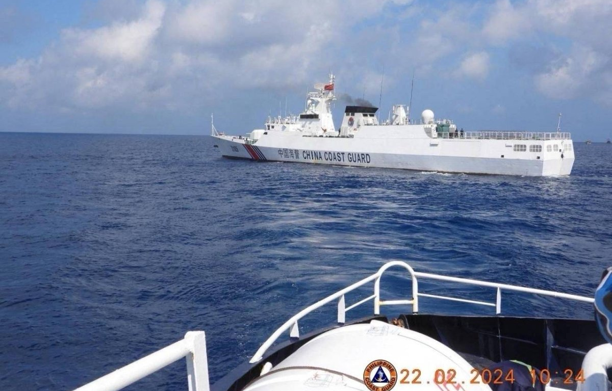 PH Boat Damaged in Collision with China Coast Guard in South China Sea